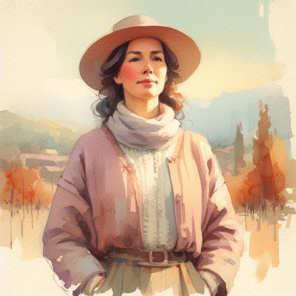 Chilean peasant beauty