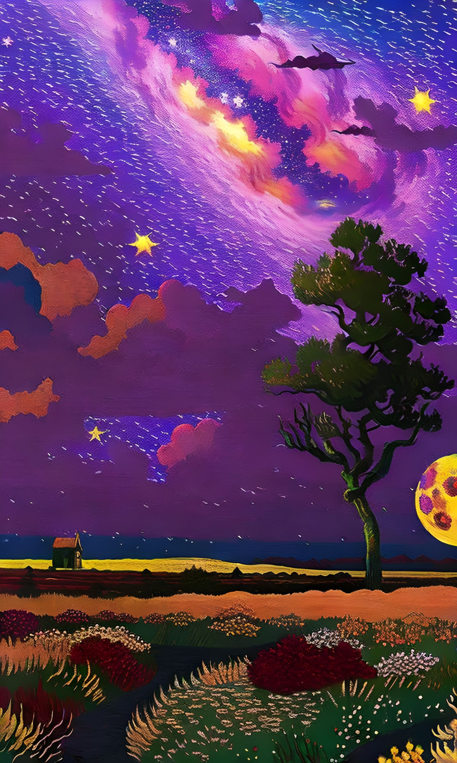 My little dreams AI Generated Artwork NightCafe Creator