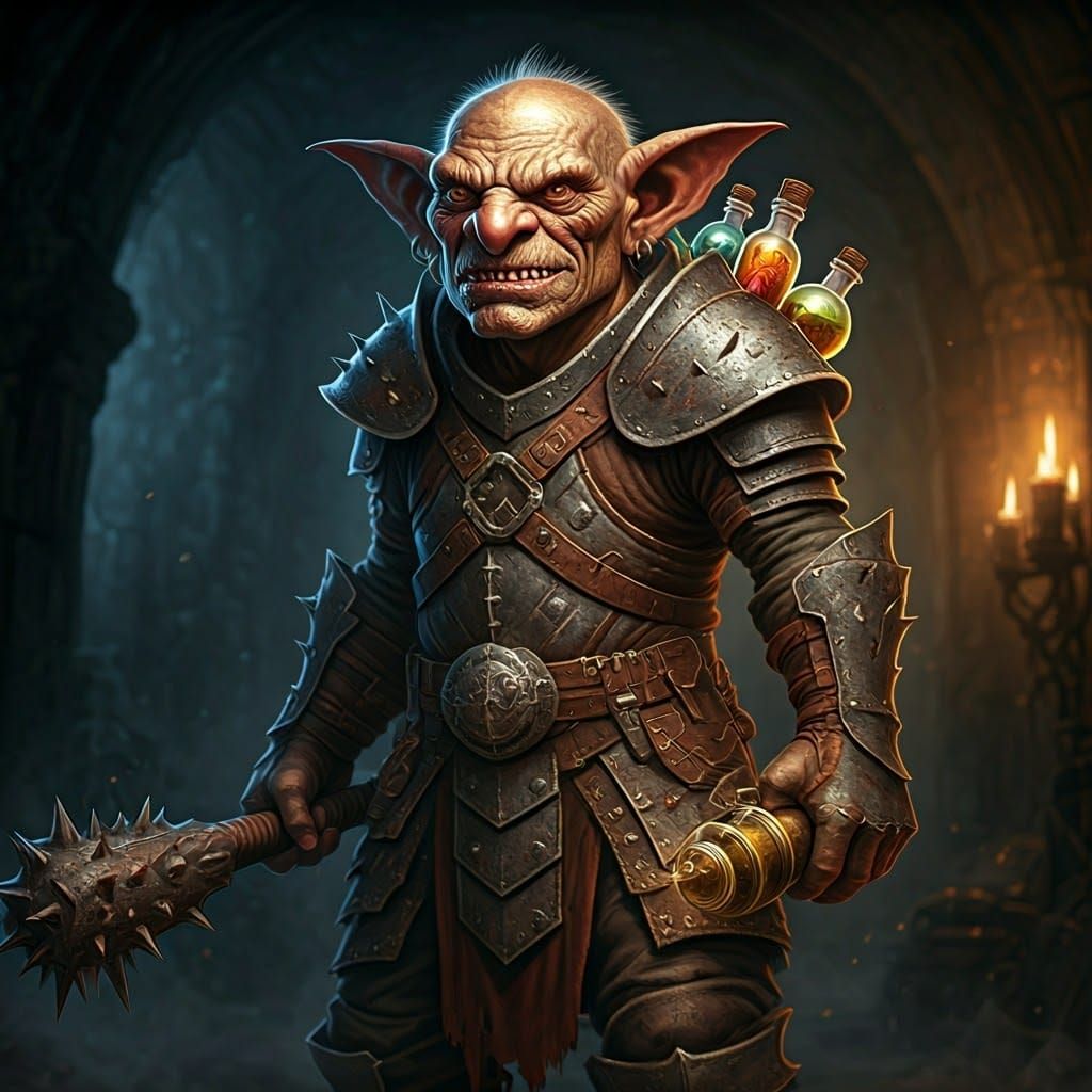 Tinkerbrew, Goblin Alchemist  by @Stoop