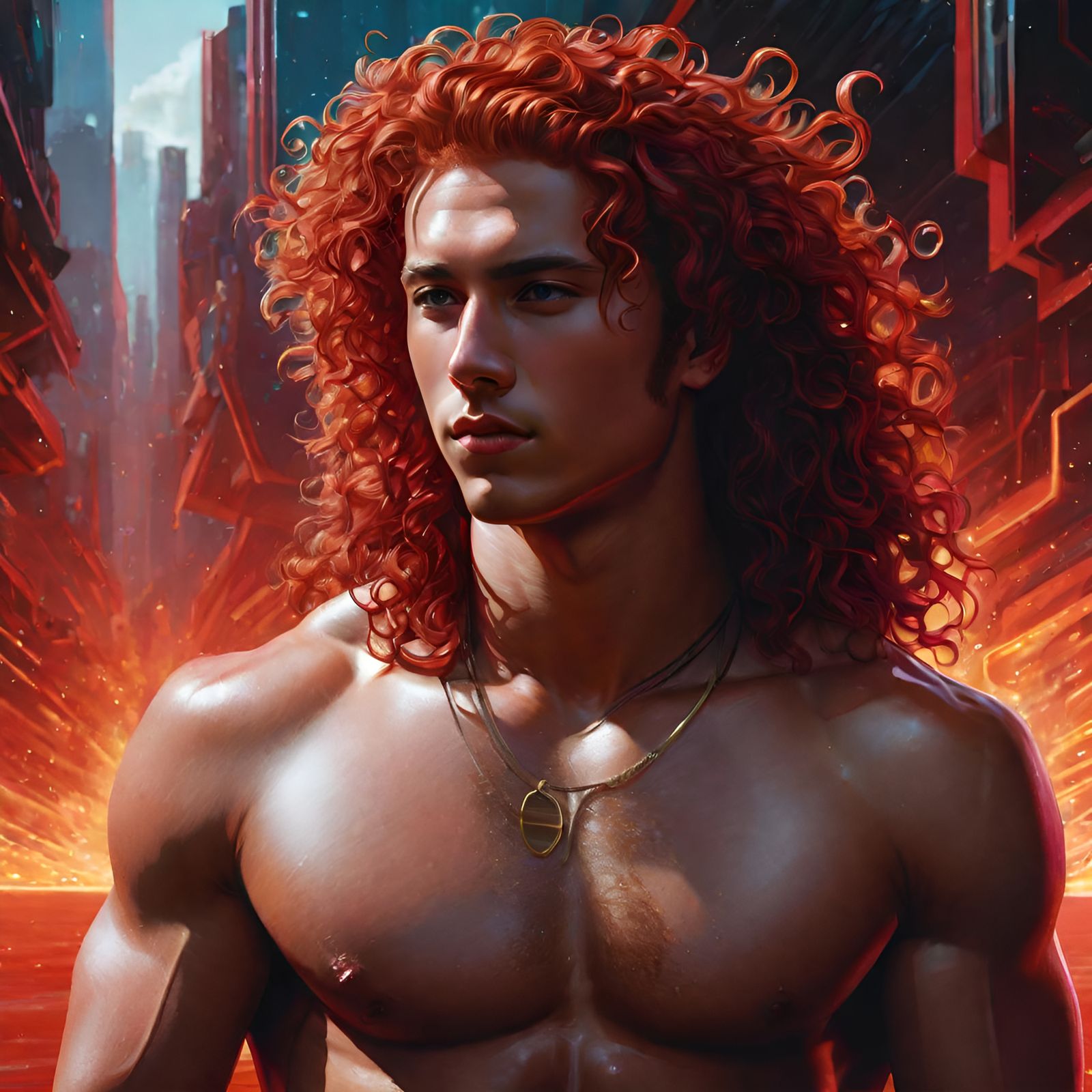 Redhead Guy  by @Eric