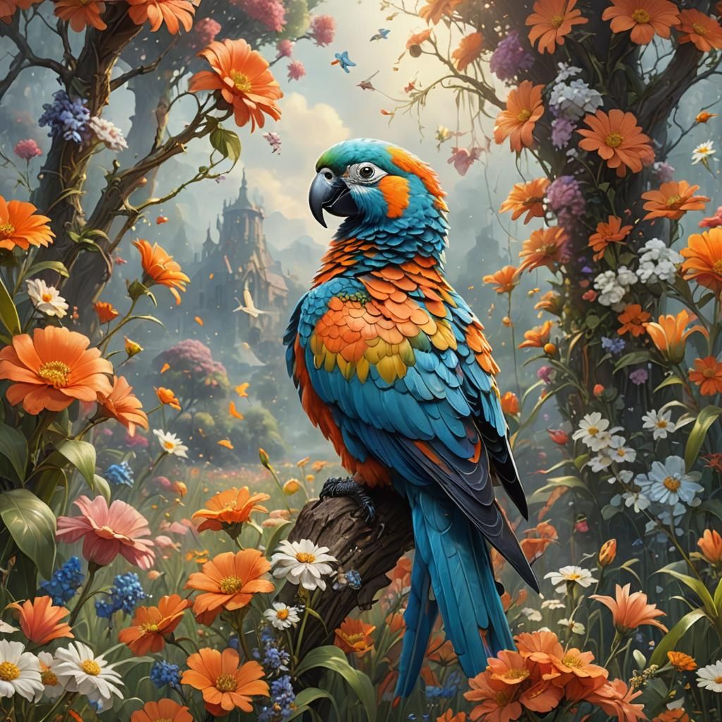 Parrot   by @Gracce_8