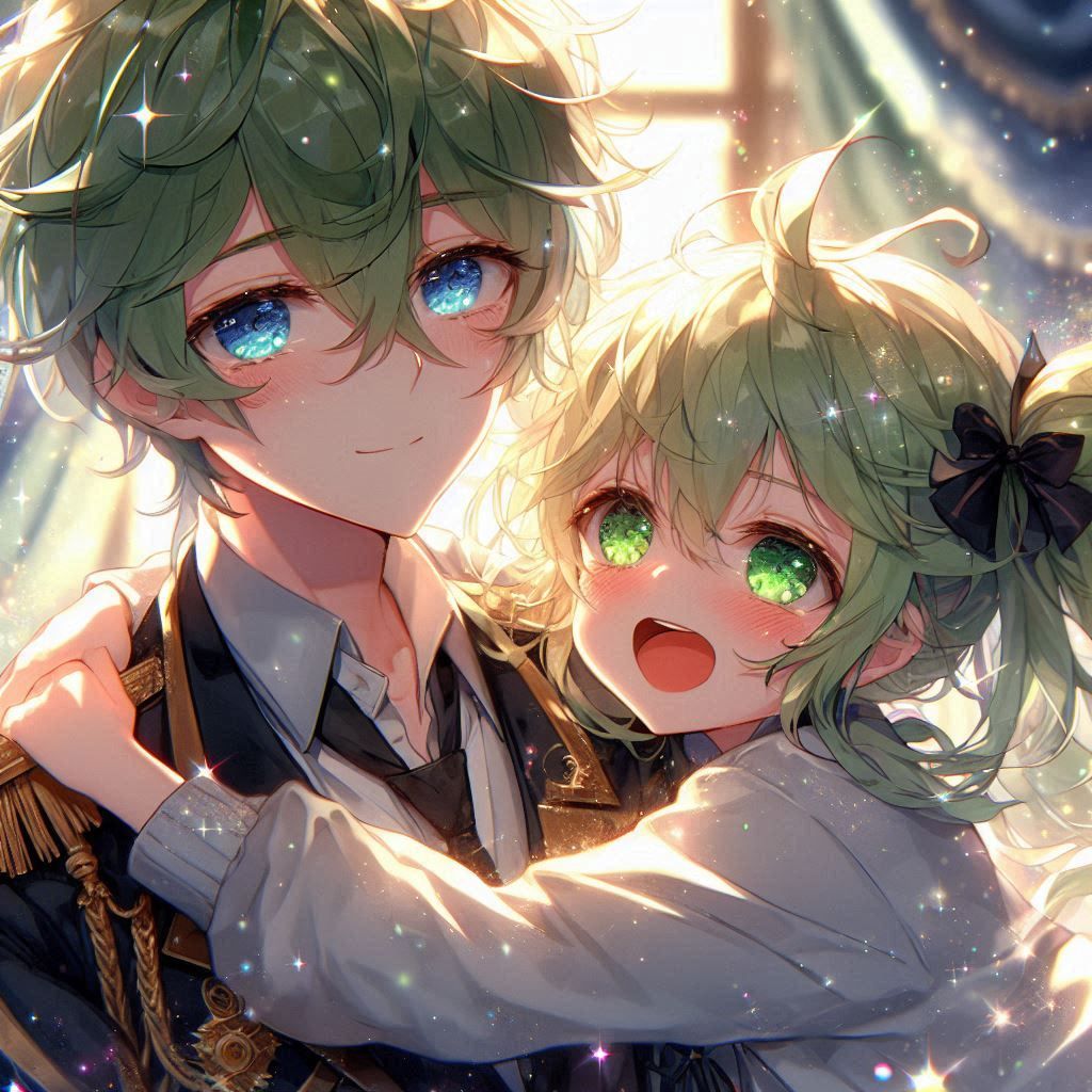 Ruri and Arran (second eldest brother)