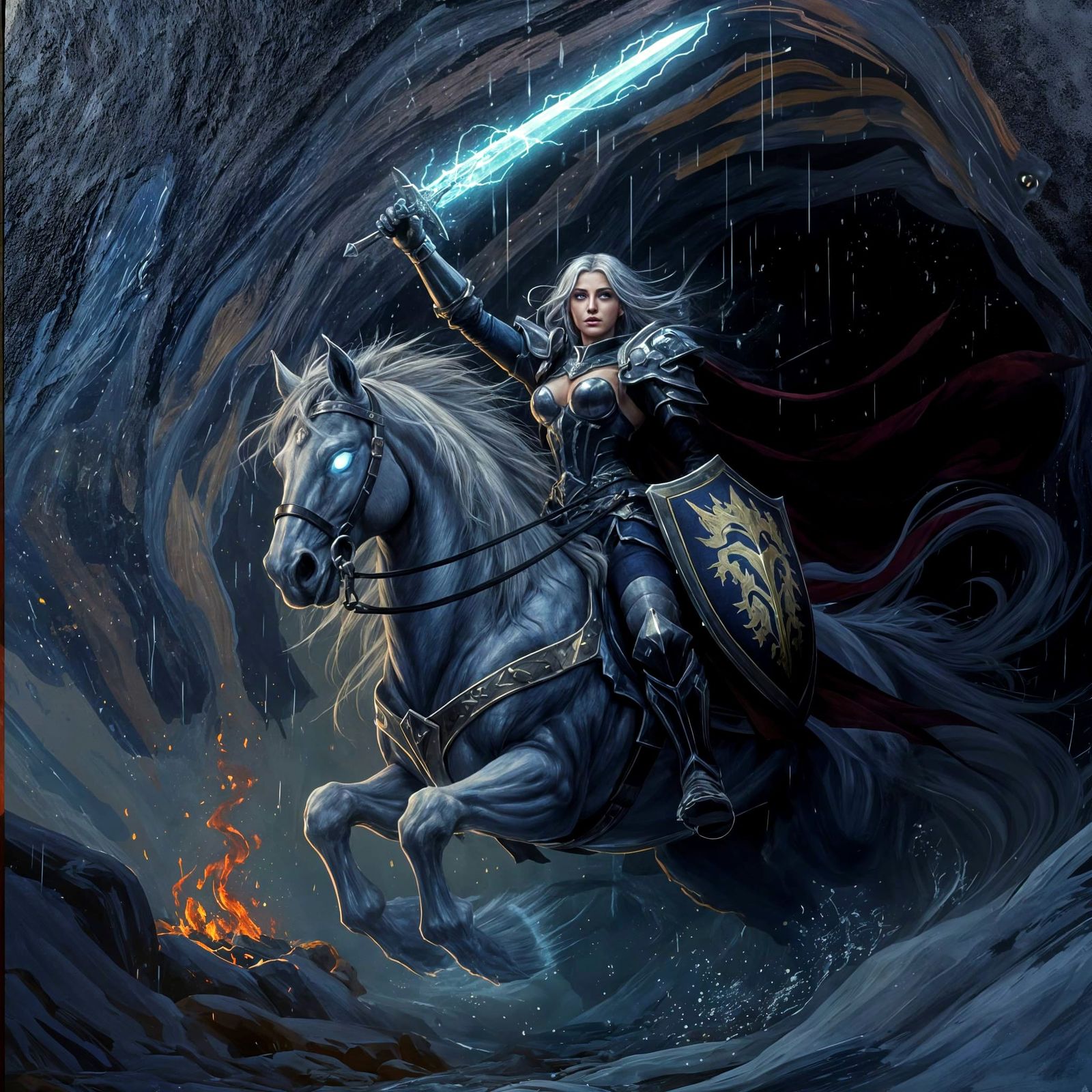 The Rider and the Rain