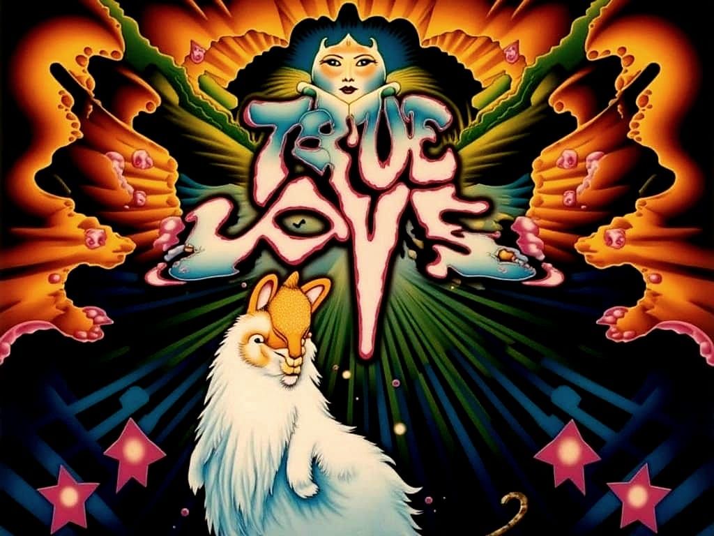 "True Love"
<lora:Color The Unexpected:1.0> <lora:1930s cartoons:1.0> <lora:Chicago Imagists:1.0> Psychedlic poster TRUE LOVE
