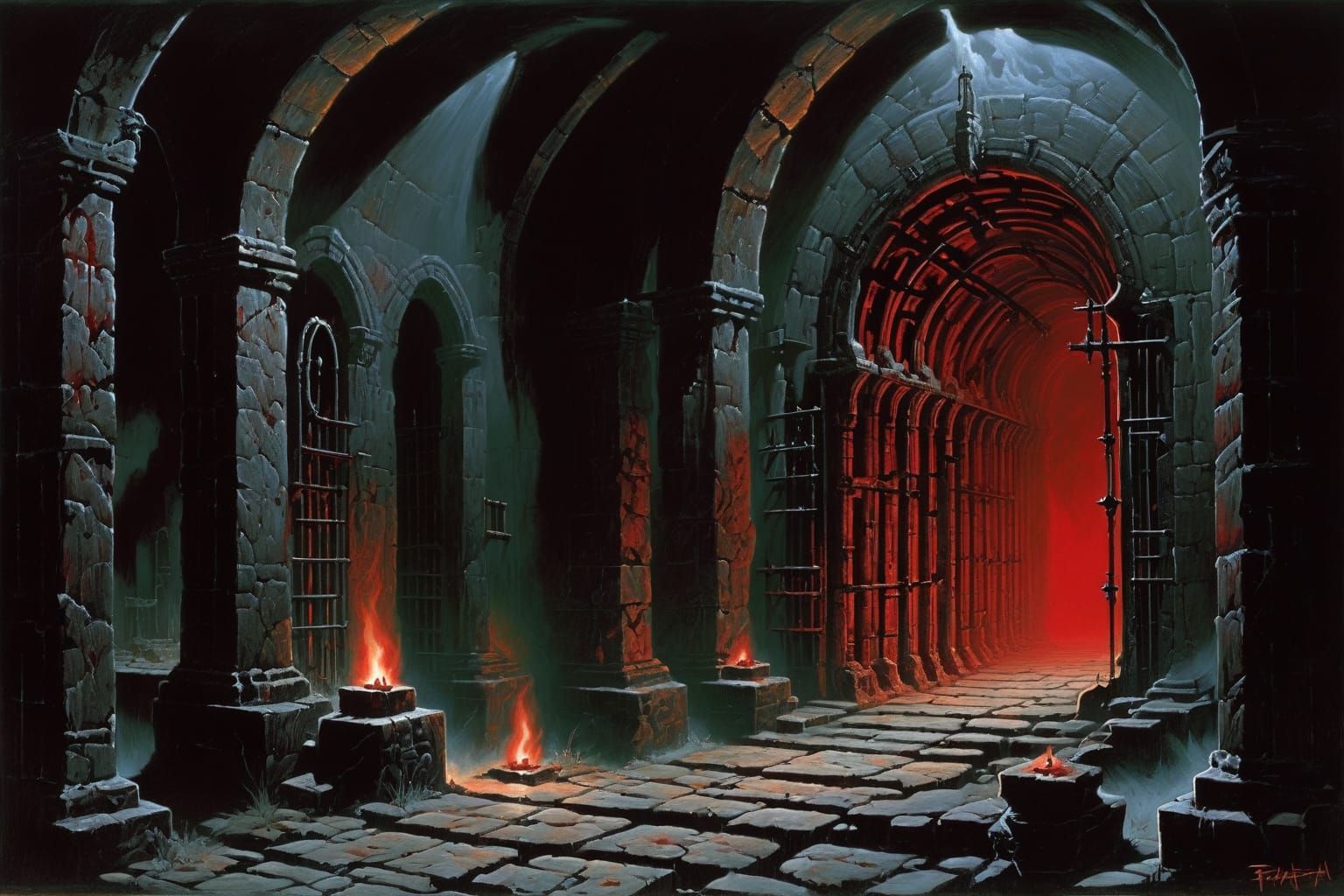 NNC. Inside demonic fortress