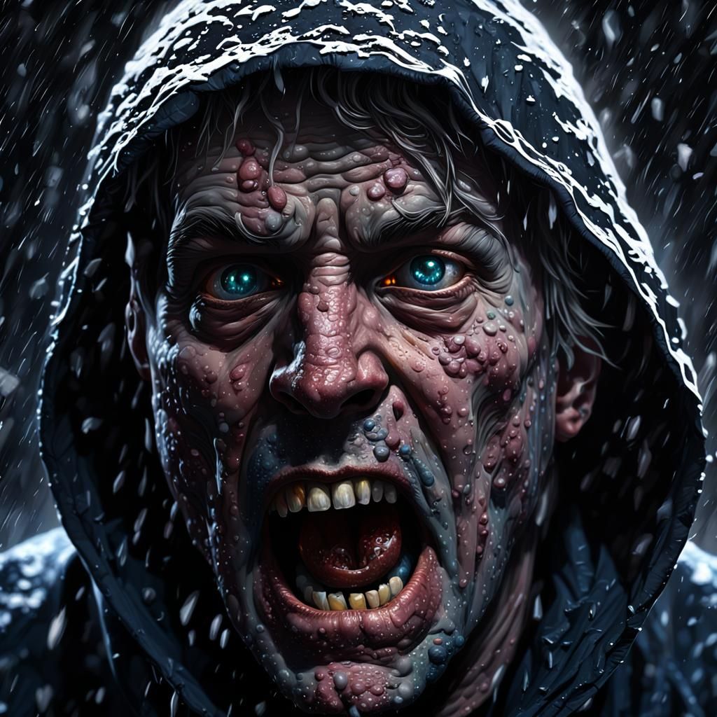 A blizzard of fear under the cover of darkness