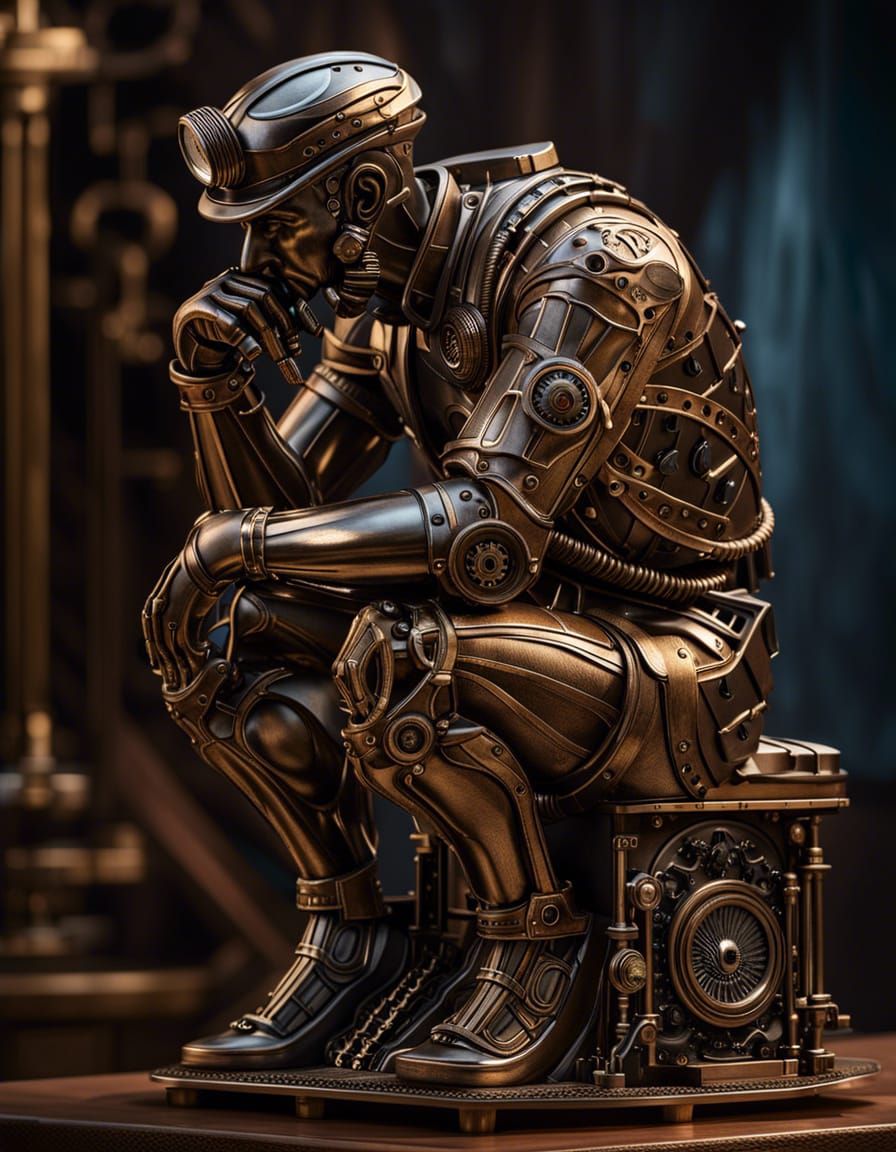 Habroy's The Thinker: what does AI portend for the future of humanity?  by @Dr T