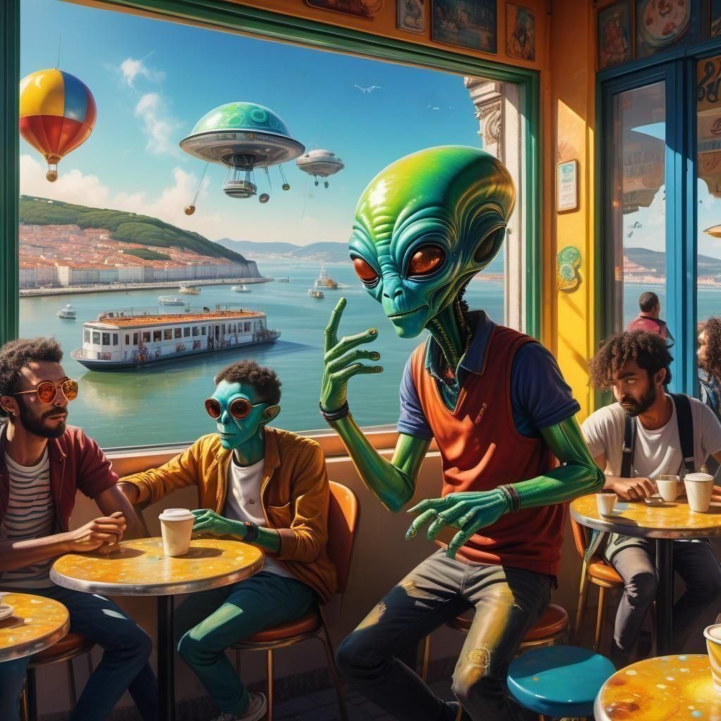 Aliens in Lisbon