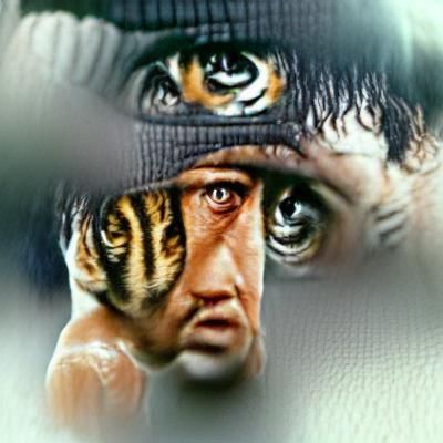 Rocky Balboa Eyes of tiger