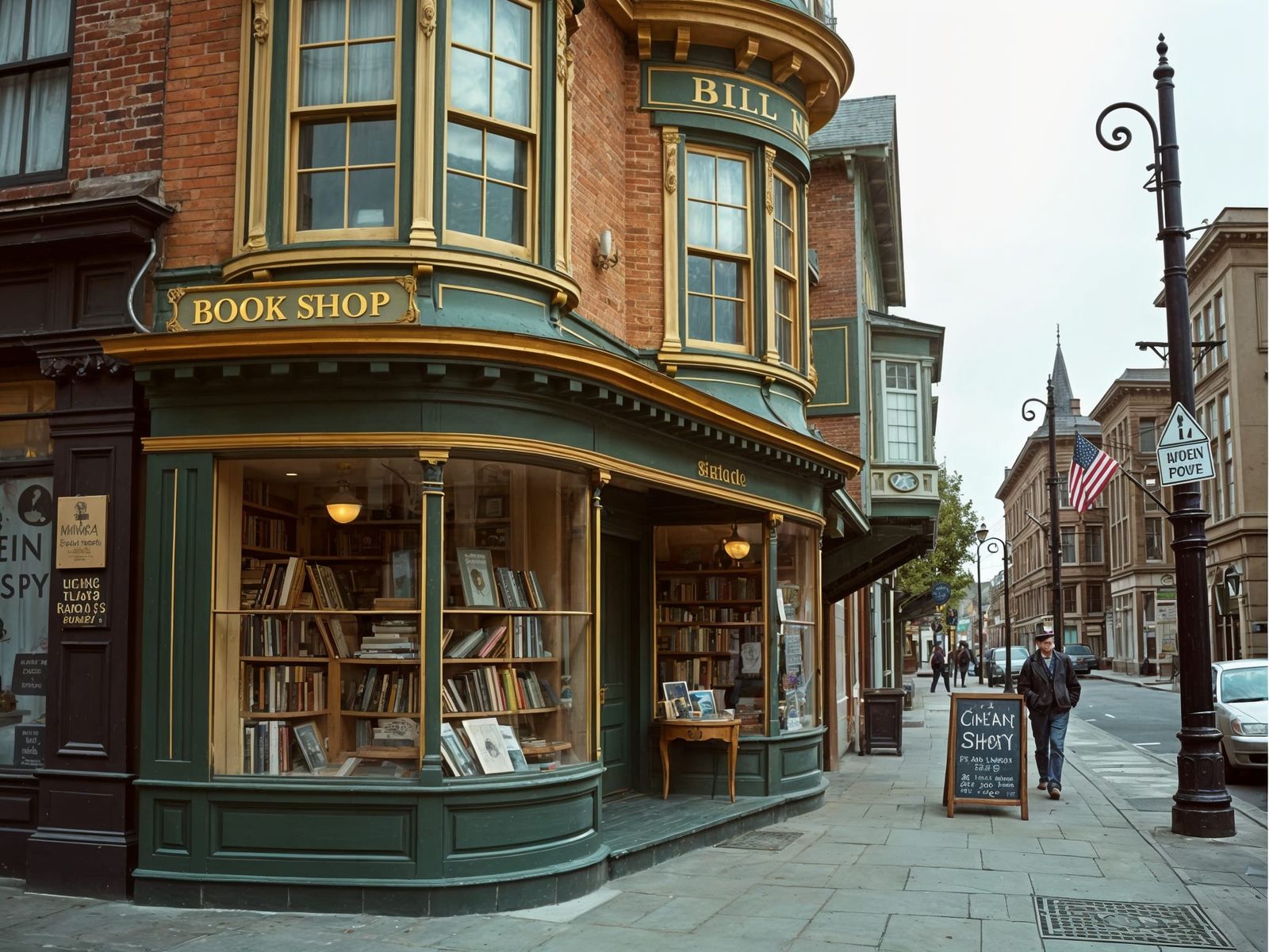 Book Shop  by @hrodebaiart