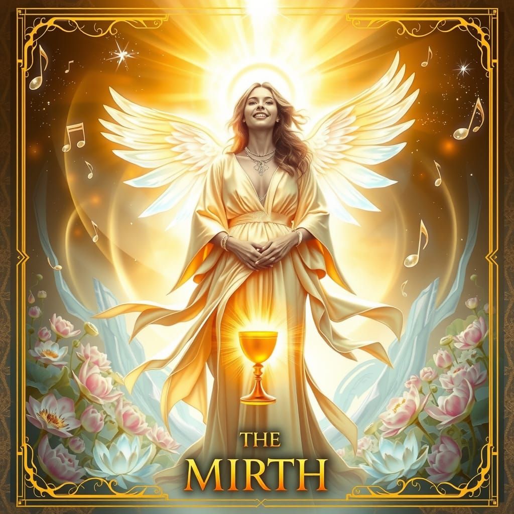 “The Mirth" Tarot Card