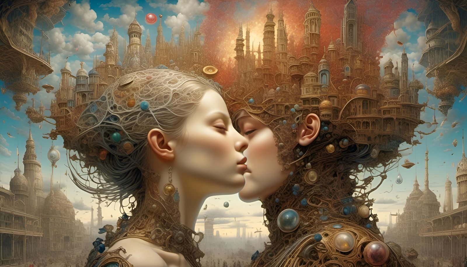 Eros And Aphrodite: The Greek Goddesses of Love, Sex And Beauty (Continued)  - AI Generated Artwork - NightCafe Creator