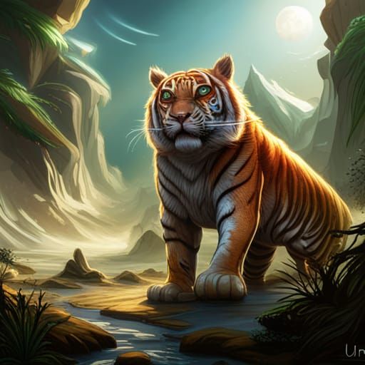 The tiger - AI Generated Artwork - NightCafe Creator