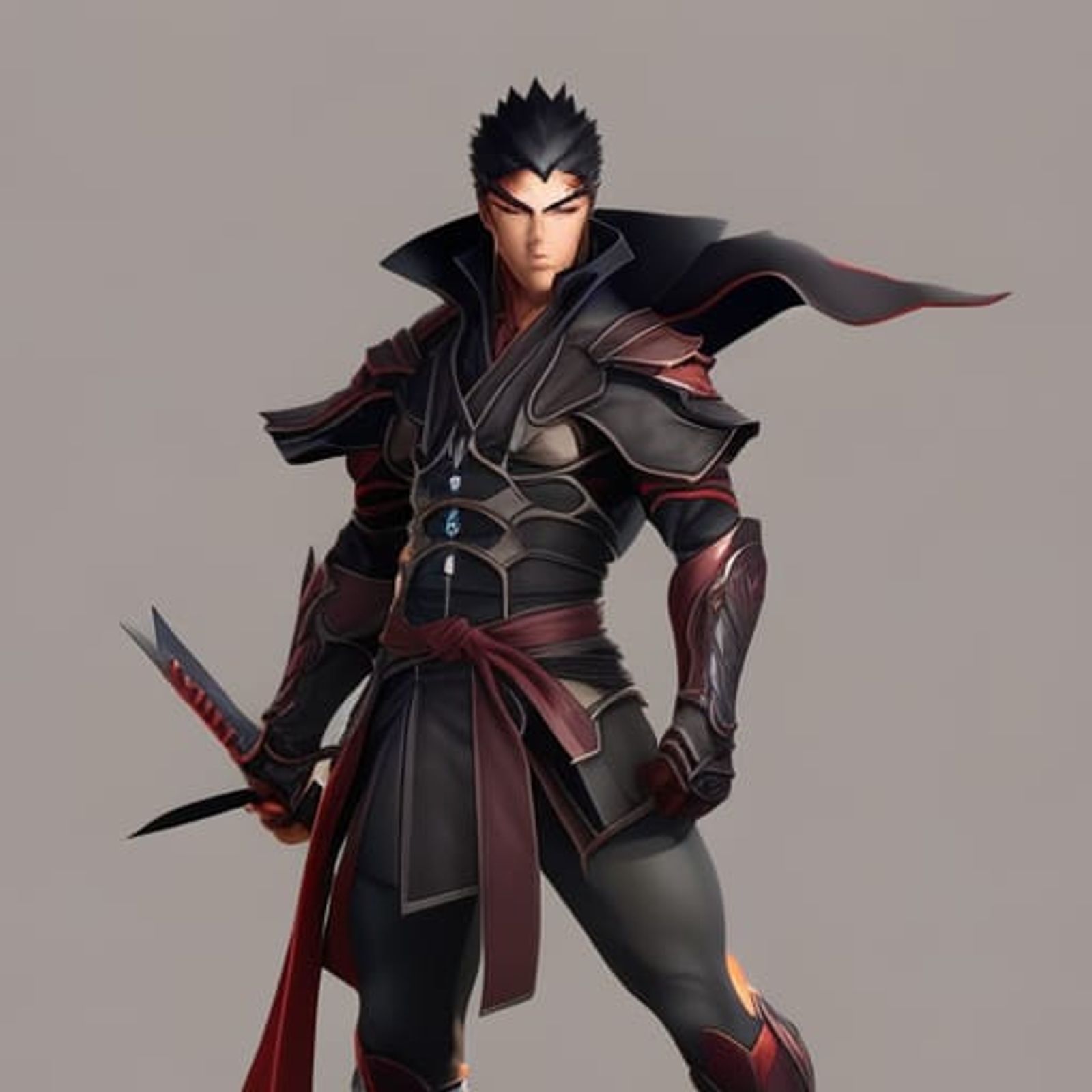 anime male ninja warrior