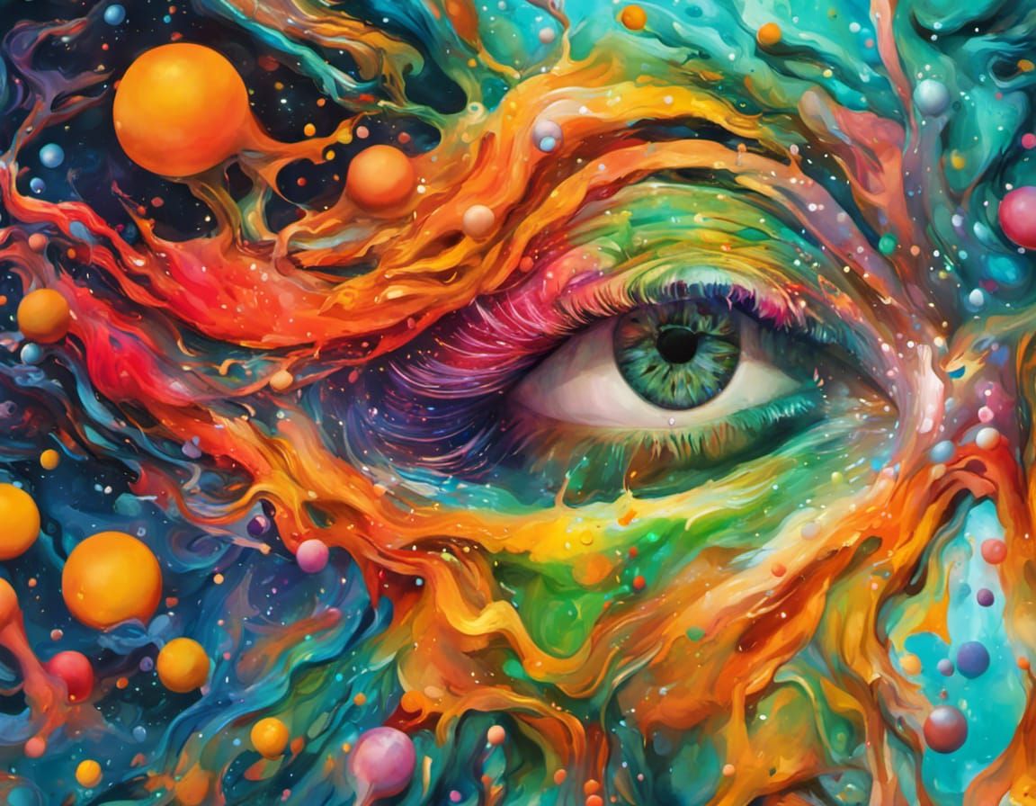 What these eyes can see  by @Celiaak
