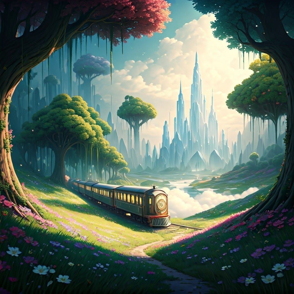 Dreamcatcher's Journey Through Whimsical Realms