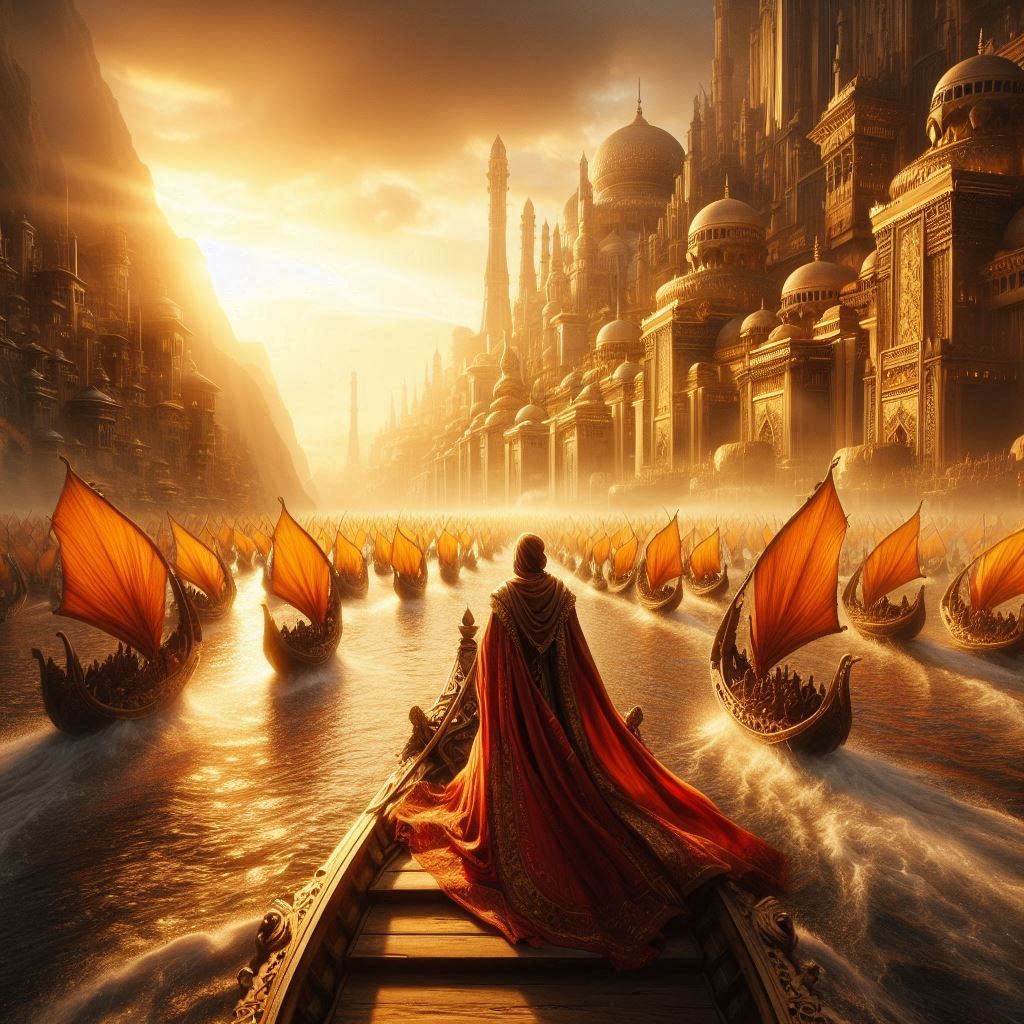 The Orang Bunian sail West