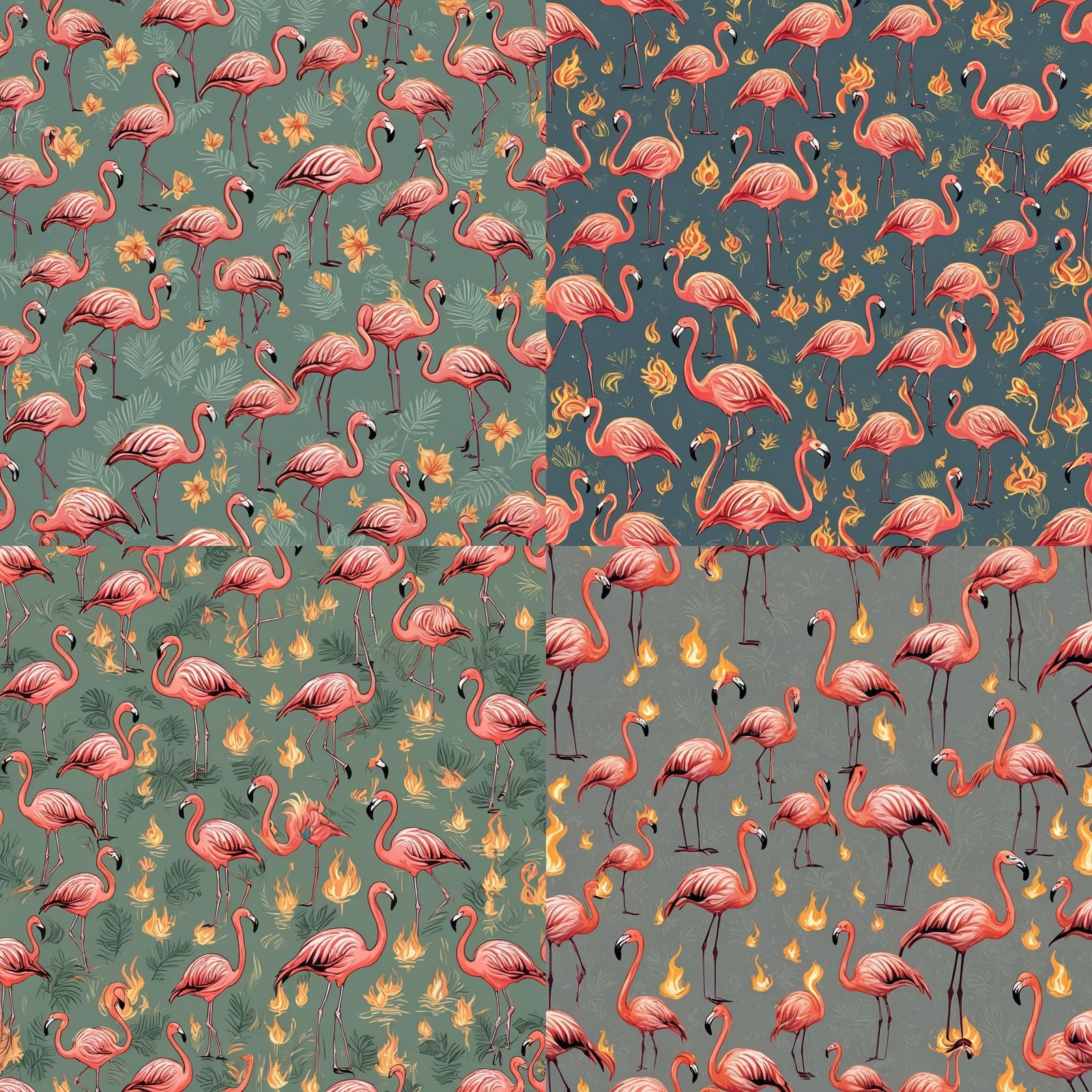 Flaming Flamingo