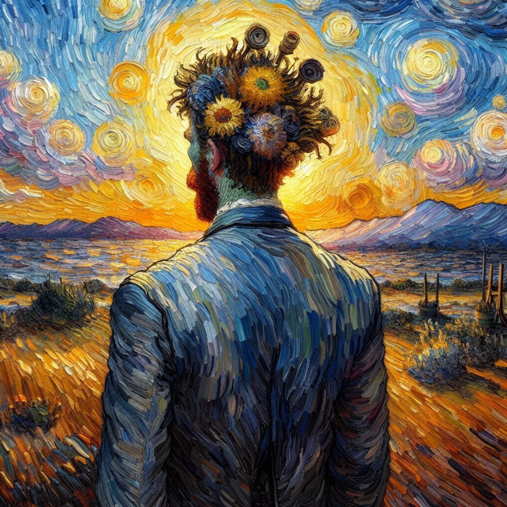 Van Gogh's canvas was the World