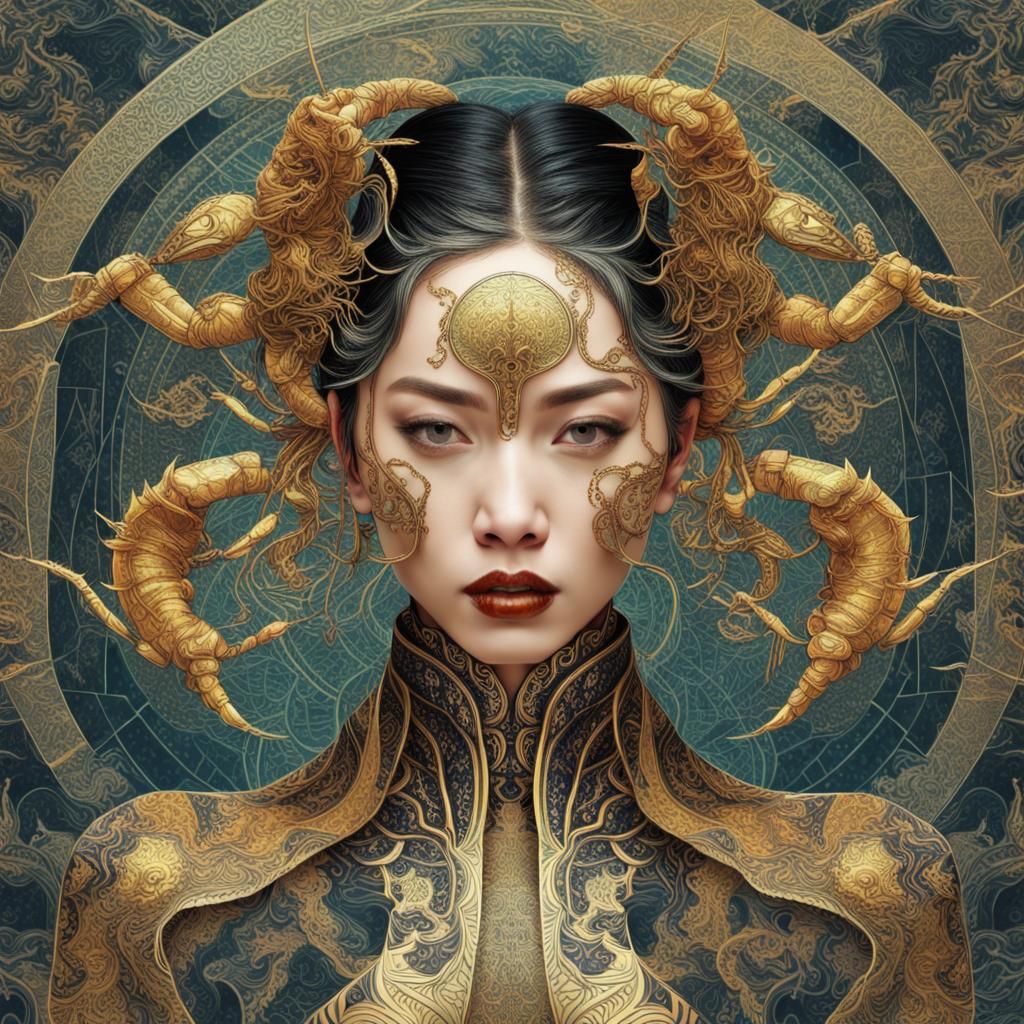Zodiac Maximalist Scorpio-ana 11