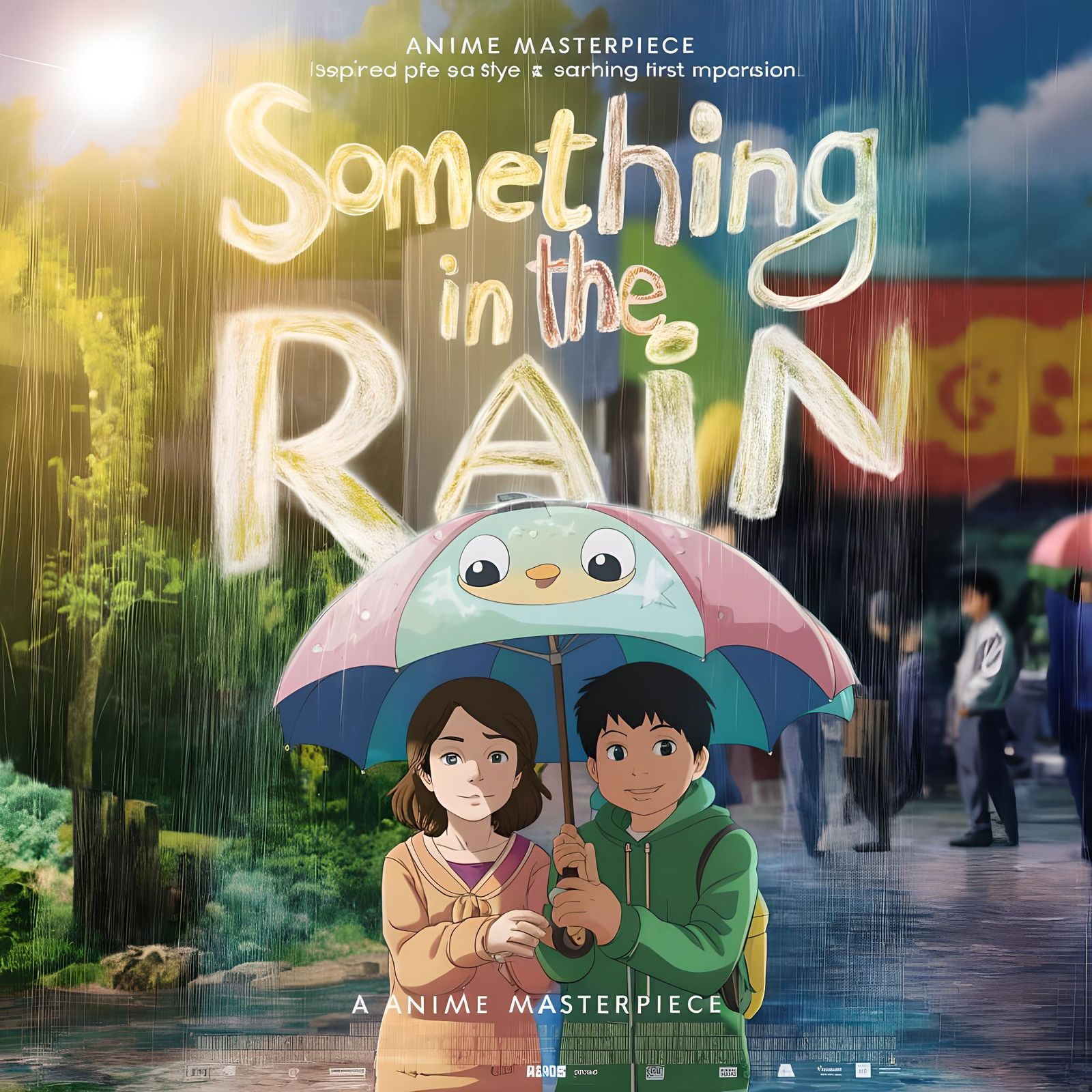 „SOMETHING IN THE RAIN”,anime masterpiece about friendship, first love, and finding hope in the Friday ...  by @Pau Poe