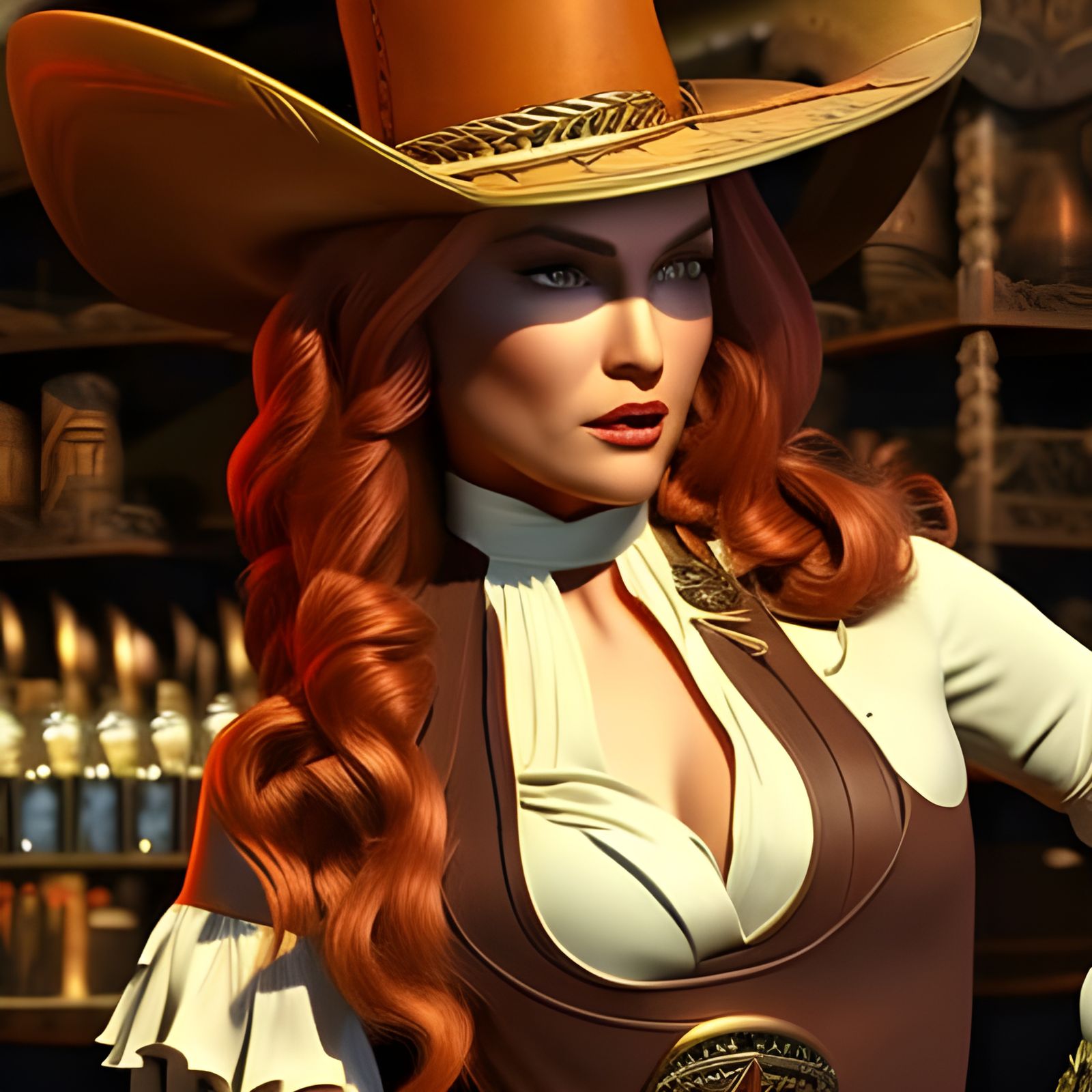 Cowgirl Escort  by @Shawna Donaldson