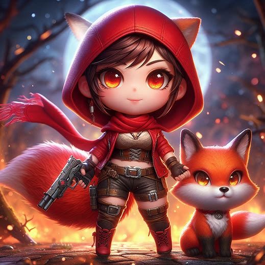 Lil' Red Chibi