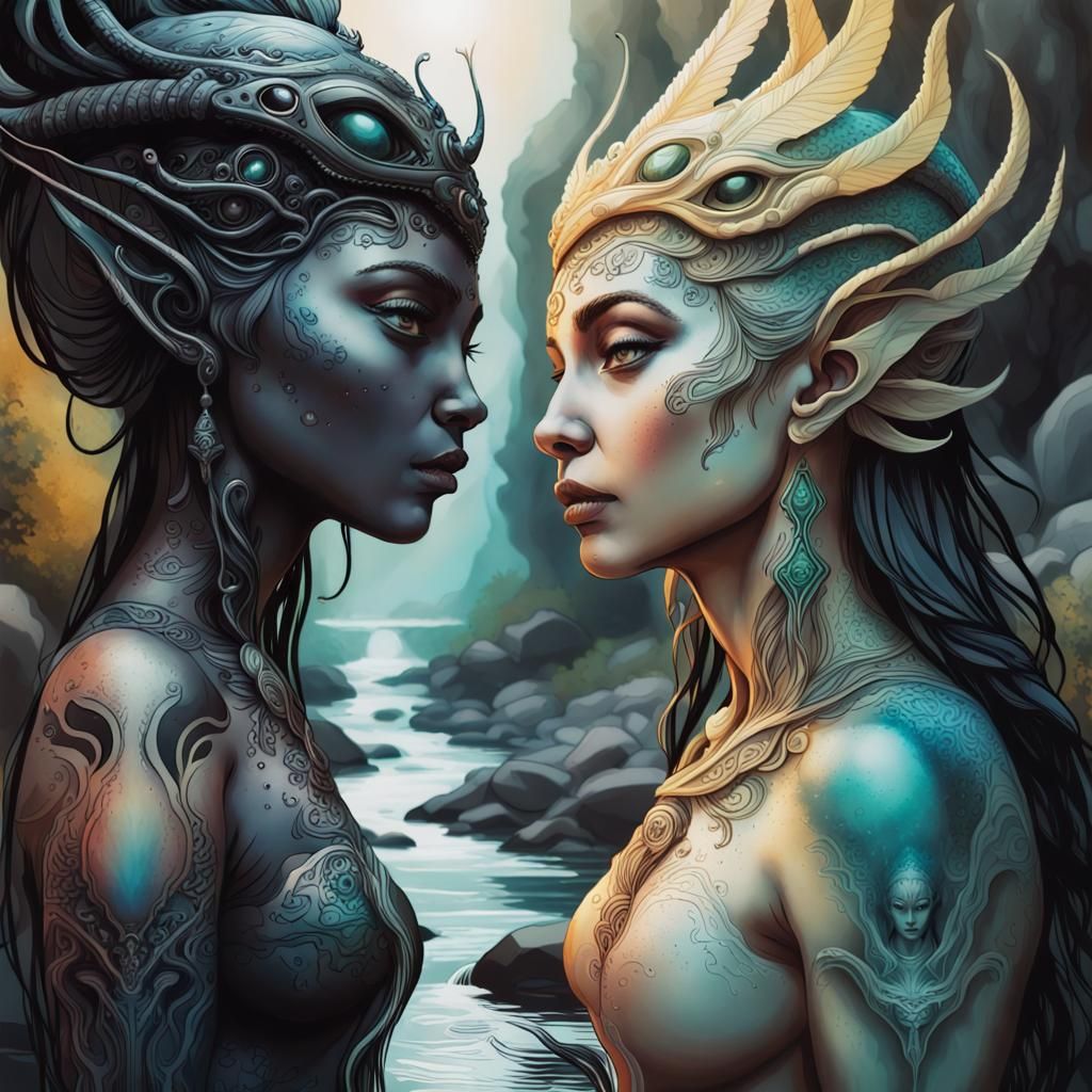 The Alien Hybrid Ladies.