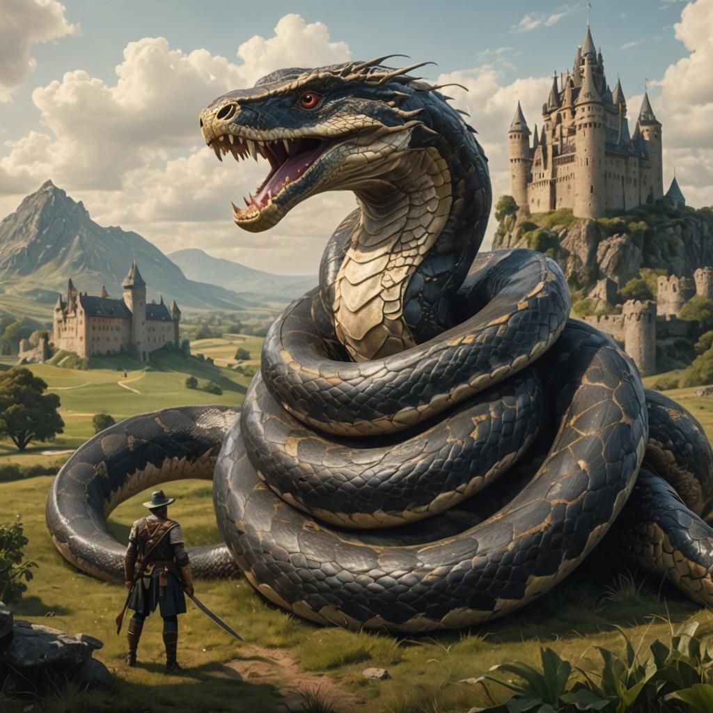 "I am the first guardian. You have to get past me to find ou...