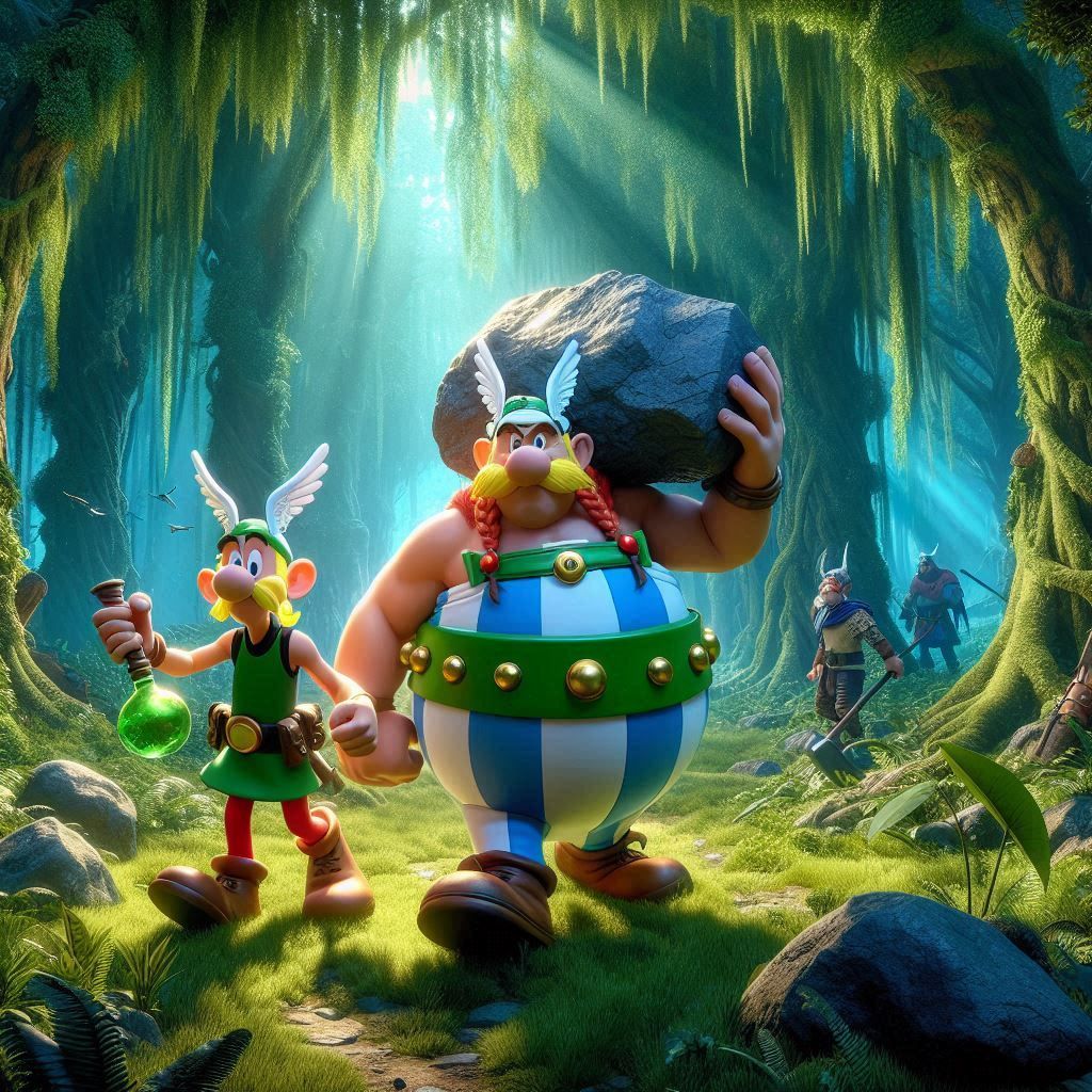 Asterix and Obelix
