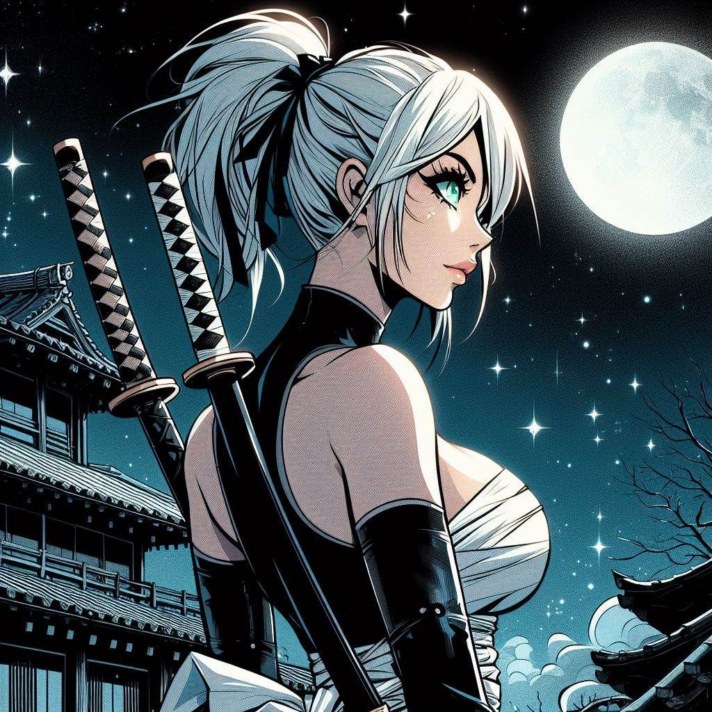 Ninja at Night (Version 2)