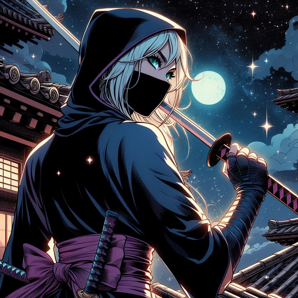 Ninja at Night (Version 1)