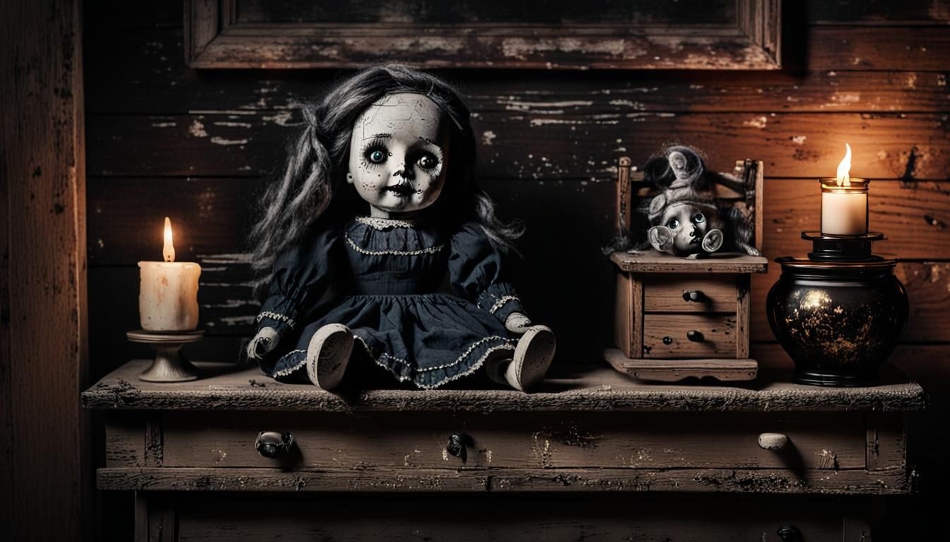 abandoned doll  by @EvkaJirik