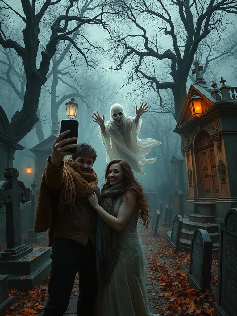 Ghost photobombs   by @Roswarcus