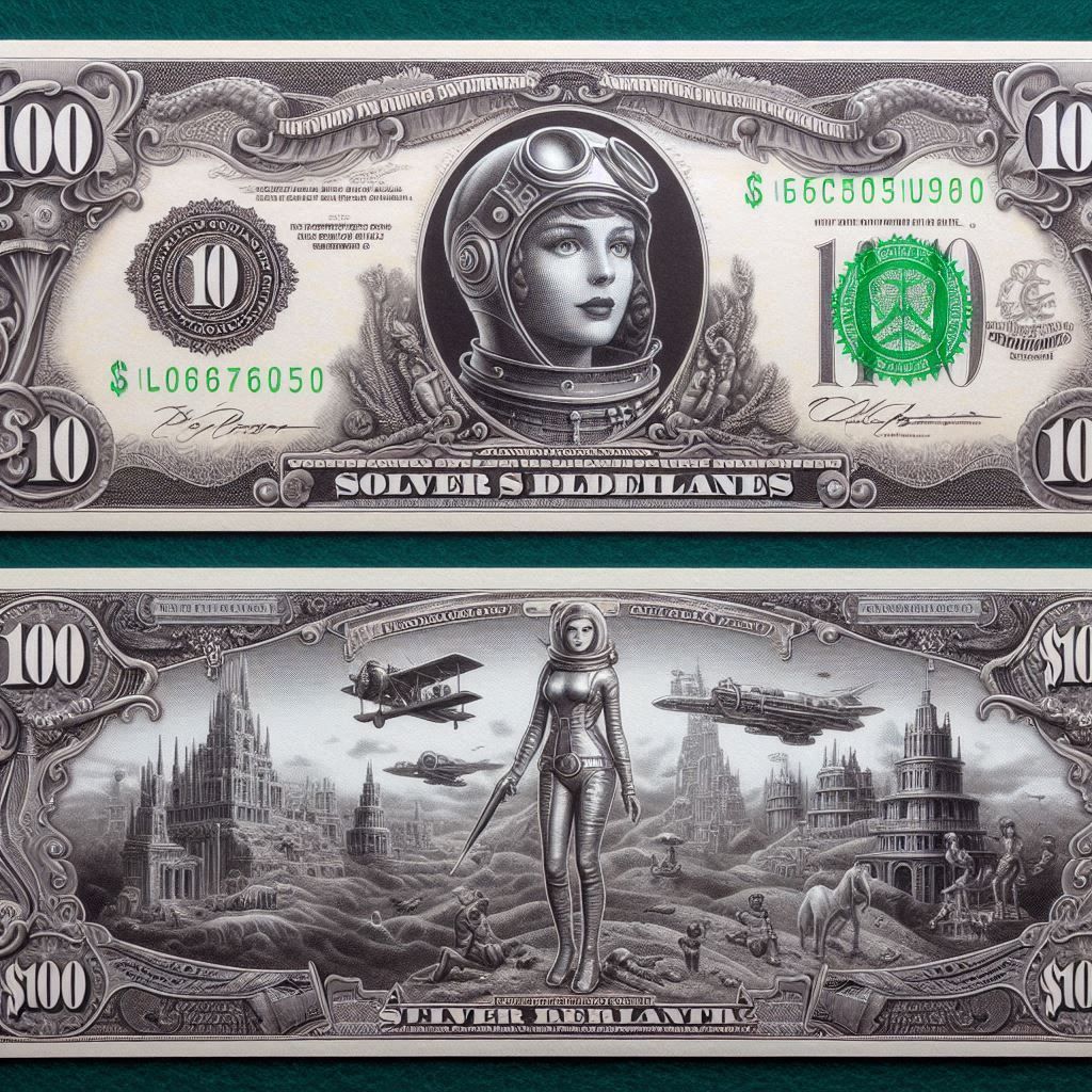 Retrofuture currency