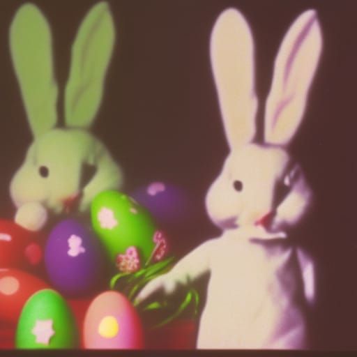 Increasingly cursed Easter bunnies (11)🐰 - AI Generated Artwork ...