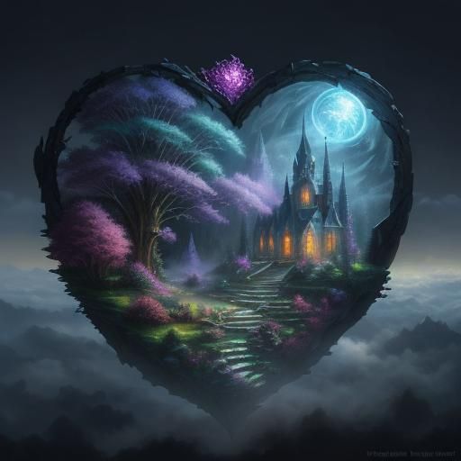 Amazingly, Delightful, Beautiful, Crytal Heart