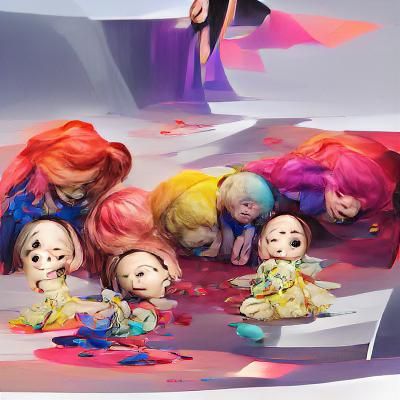 dolls crying