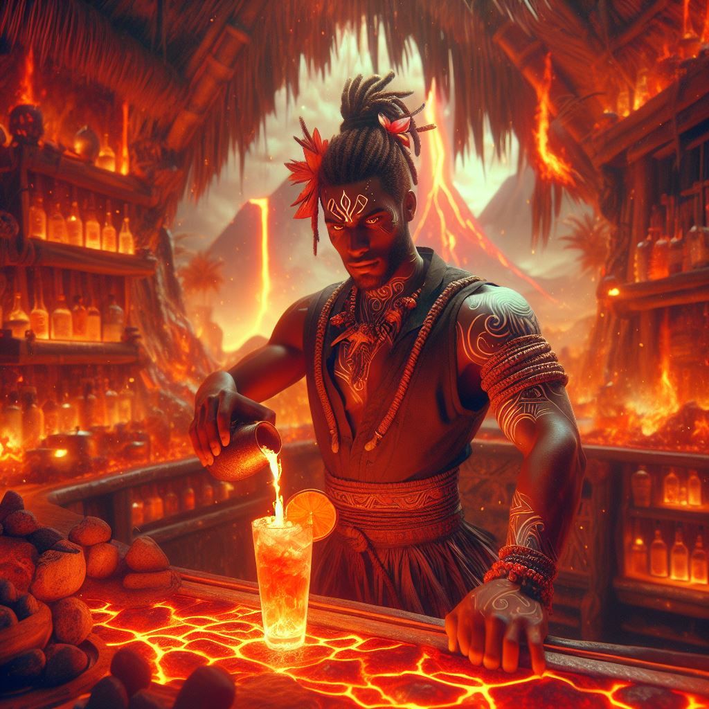 Tiki Club Bartender