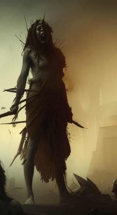 Plague of Egypt: Dark Fantasy Concept Art