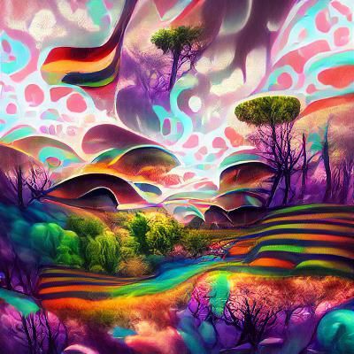 Psychedelic farm