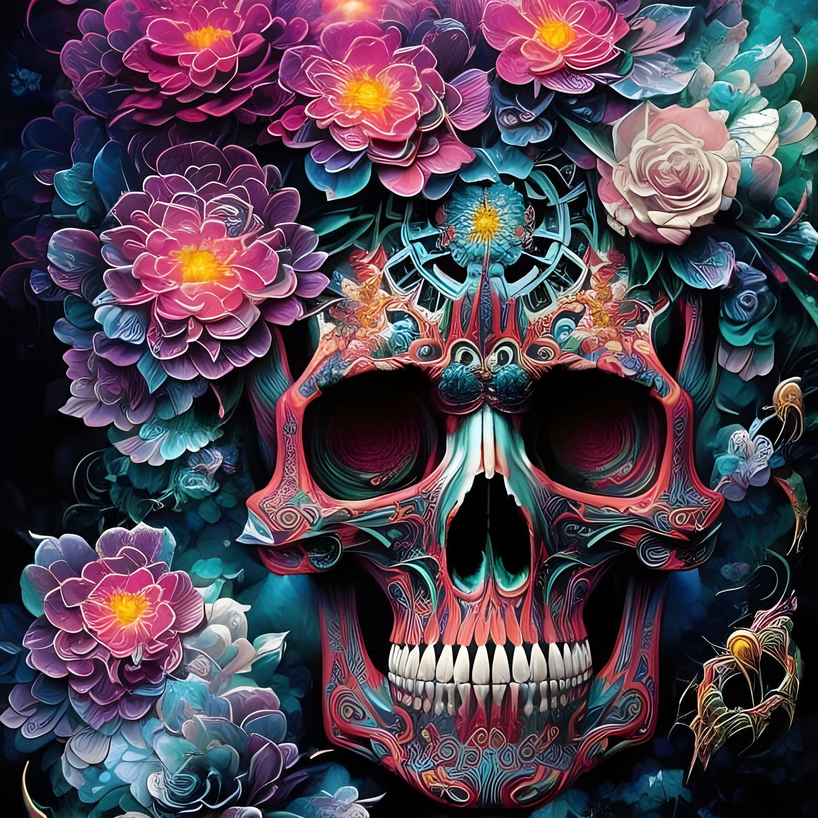 Blooming Bones  by @Tracie