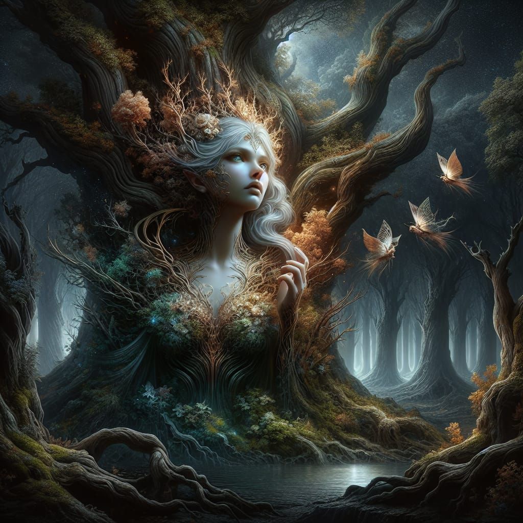 The Dryad  by @Lainhanshee
