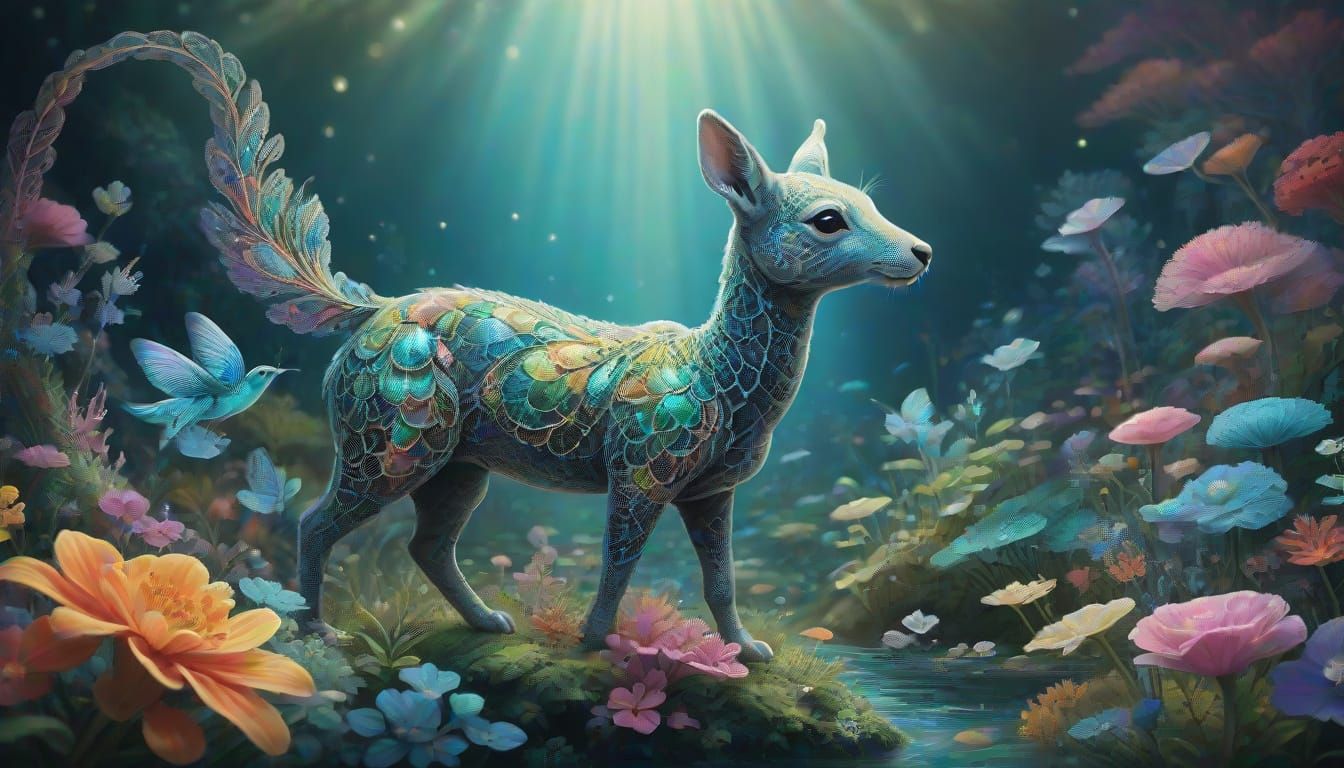 Generosity iridescent  by @Maryline R