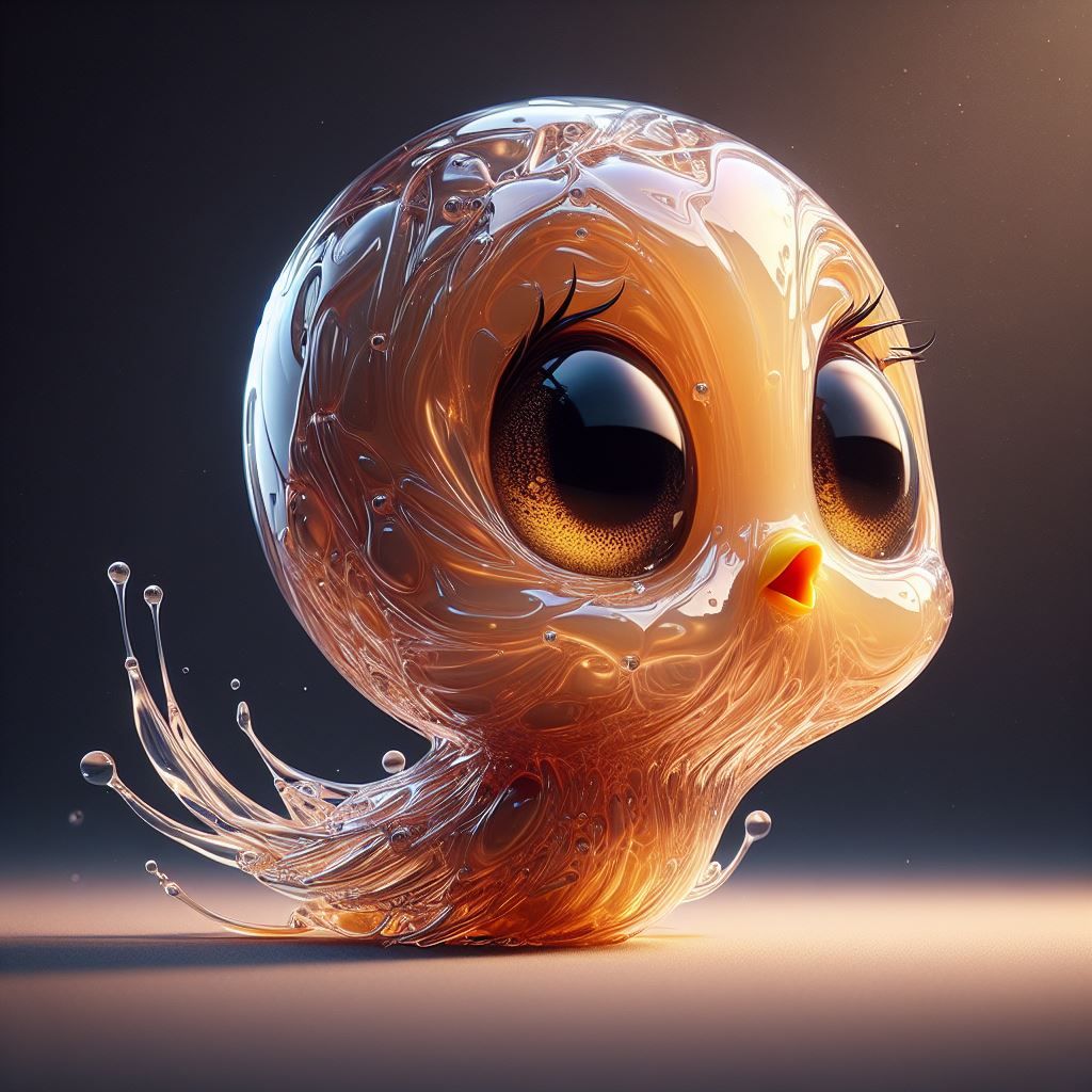 Cute Shiny Tweety - AI Generated Artwork - NightCafe Creator