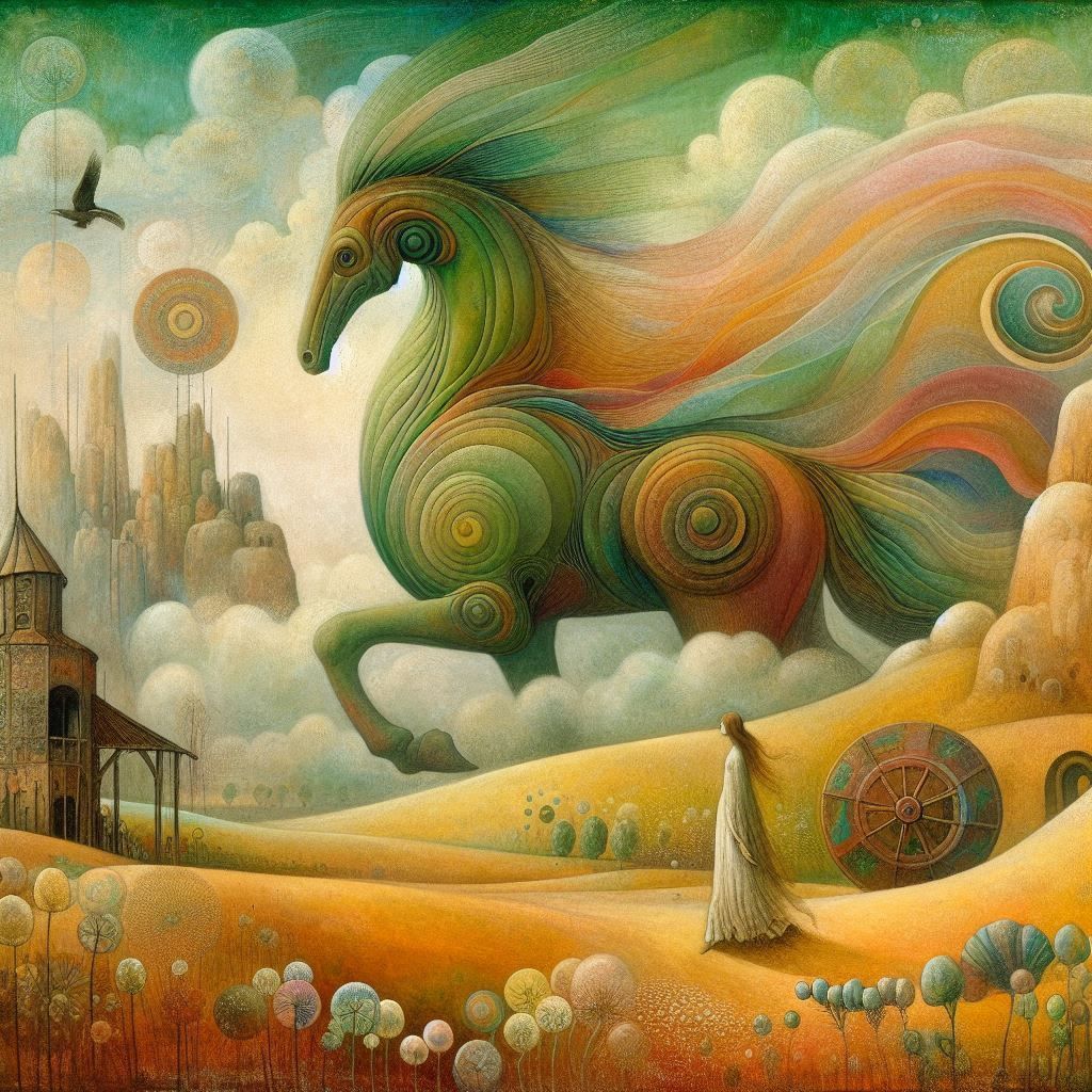 Surreal Troyan horse