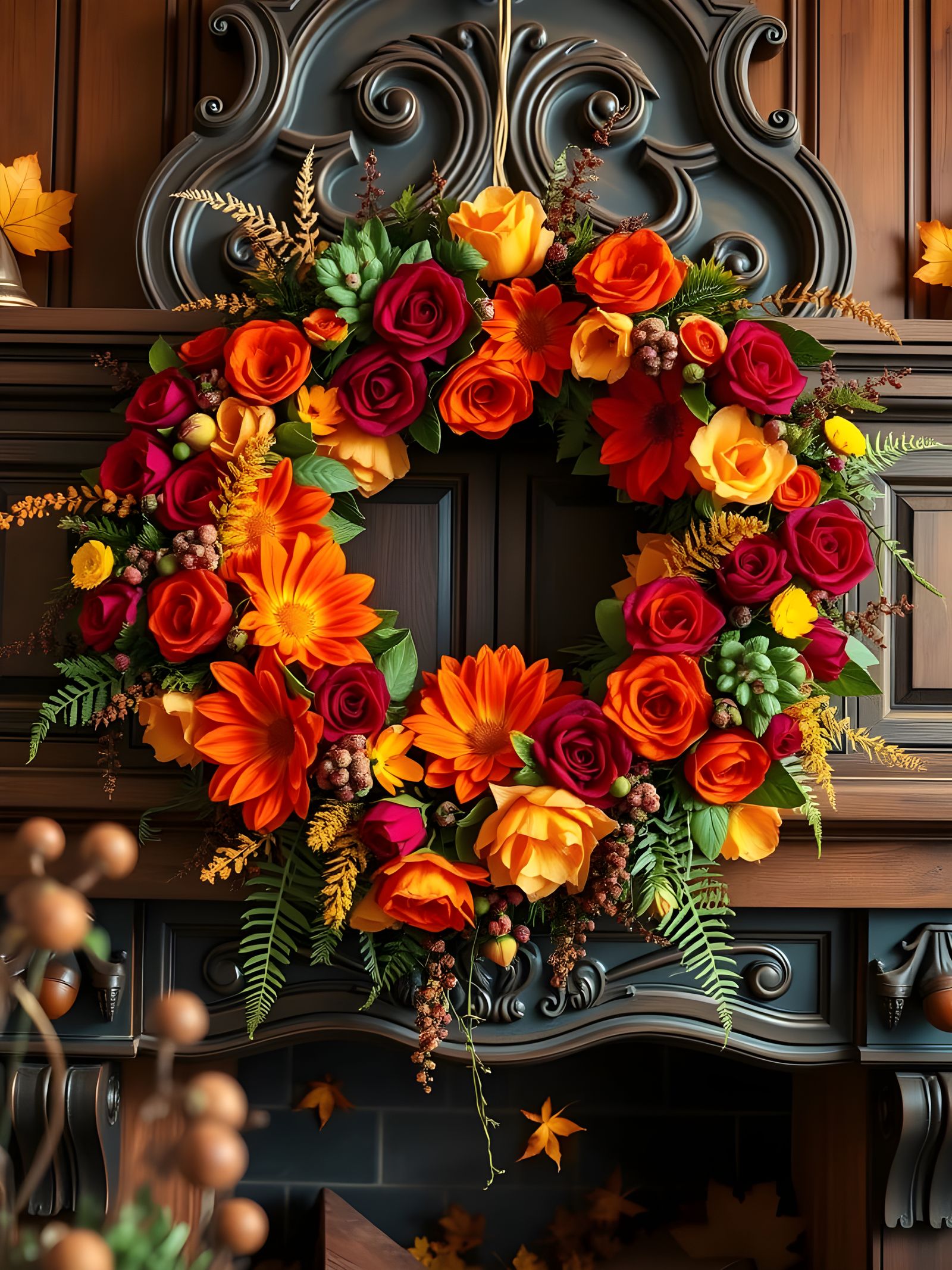 Autumn Bloom  by @Bloody Rose