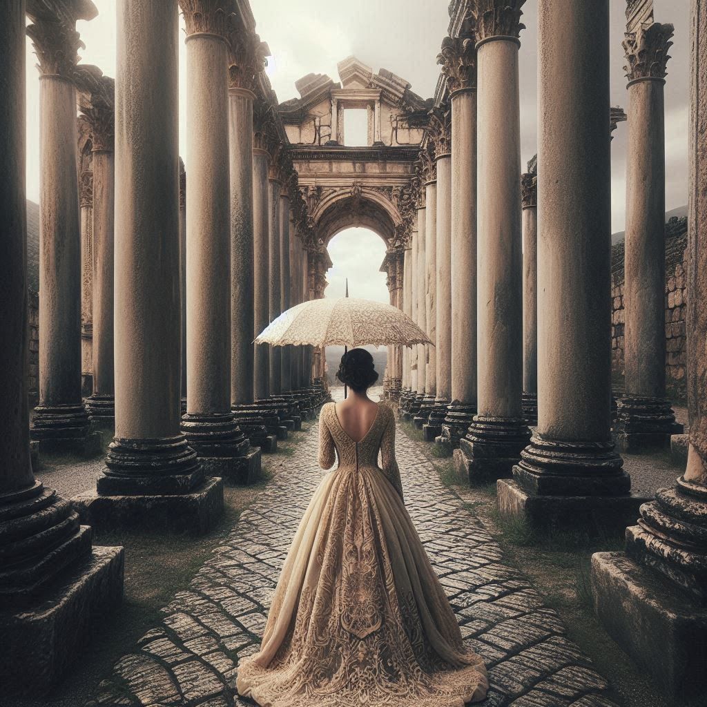 "Beauty Amidst Ruins"