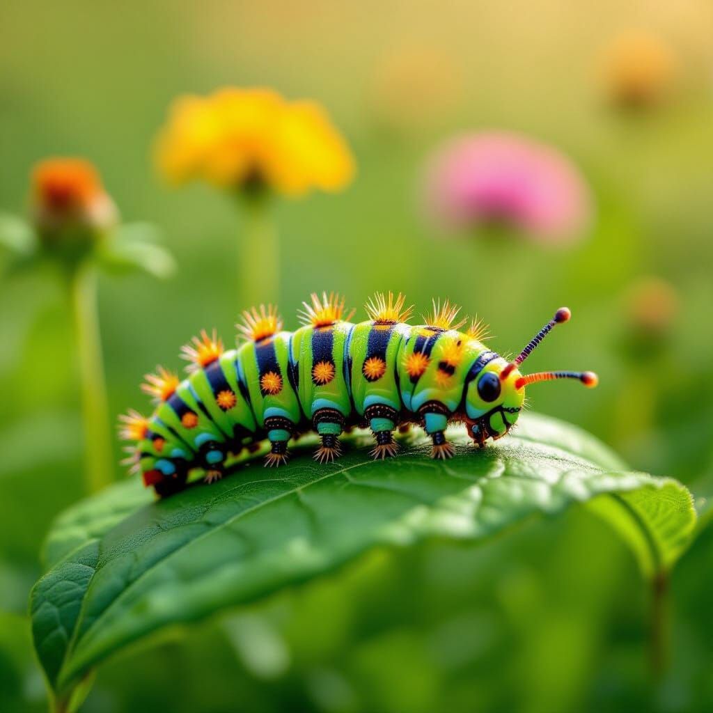 The caterpillar insatiable  by @Castorix