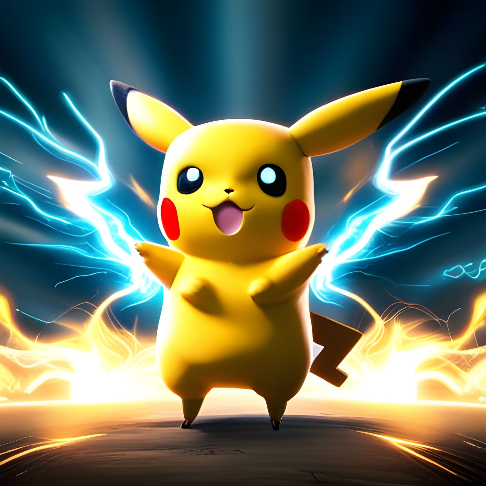 Pikachu - AI Generated Artwork - NightCafe Creator